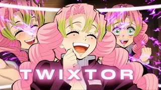 Mitsuri Twixtor 4k  S4  Ep 5   Raw for intro [upl. by Sidon394]