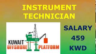 KUWAIT OFFSHORE VACANCIES FOR INSTRUMENT TECHNICIAN [upl. by Nam]