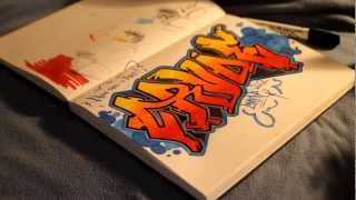 How to Draw Graffiti Pieces [upl. by Aineval992]