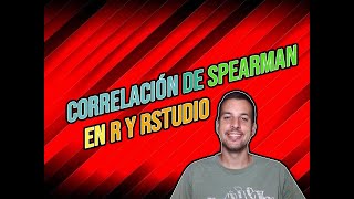 Cómo Realizar Correlación de Spearman en RStudio [upl. by Nagek619]