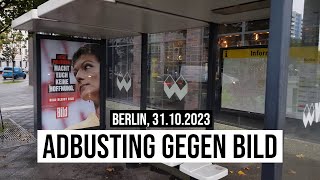 31102023 Berlin Dr Sahra Wagenknecht an meiner Bushaltestelle Spittelmarkt BVG BSW b3110 [upl. by Nyl]