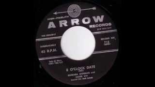 Barbara Gorman amp sister Viv bb Pretenders  8 O Clock Date  Was It Just For Fun Arrow 715 1957 [upl. by Imugem92]