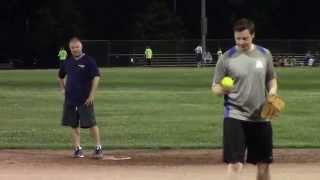 Starwood Hotels vs NBC Sports  Coed Softball League  Video Highlights  Stamford CT June 22 2015 [upl. by Annovoj117]