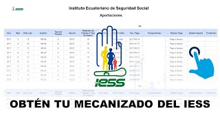 Imprimir Mecanizado del IESS [upl. by Westerfield135]