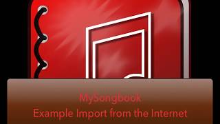 MySongbook Chordie Import [upl. by Neron797]