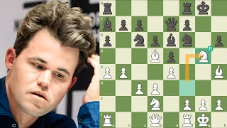 Magnus Carlsen x Firouzja Como Ele Responderá a Este Sacrifício Audacioso Norway Chess 2024 [upl. by Kartis]