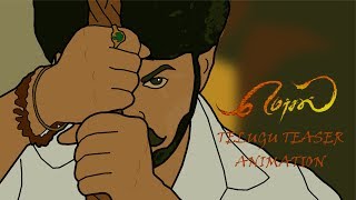 MERSAL Adirindhi Telugu Teaser Animated Version  MERSAL Movie  Thalapathy Vijay [upl. by Atiroc557]