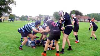 Ashville Rugby 1st XV vs Pocklington 2018 [upl. by Ydnec408]