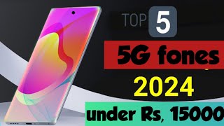 Top 5 smartphone 5G Under Rs 15000 november 2024 [upl. by Gagne]