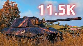 World of Tanks E 100 115K Damage 7 kills amp T110E5 85K Damage 6 Kills amp IS4 amp Maus [upl. by Varney490]