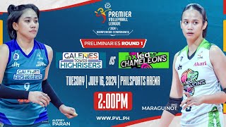 GALERIES TOWER vs NXLED  Full Match  Preliminaries  2024 PVL Reinforced Conference [upl. by Amsirp]