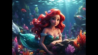 Mermaid Story  The Little Mermaid  Ariels Enchanted Underwater Garden  Bedtime Stories for Kids [upl. by Boar]