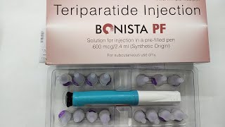 Bonista PF Injection  Teriparatide Injection  Bonista Injection  Bonista Injection Uses benefits [upl. by Mauceri409]