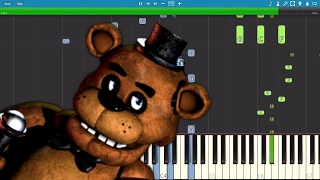 FNAF Piano Medley  The Living Tombstone 1 2 3 4  Piano Cover Version [upl. by Kiernan933]