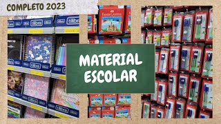 MATERIAL ESCOLAR loja completa para compras 2023  Preços na Armarinhos Fernando [upl. by Lunt]