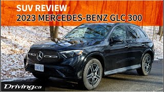 2024 MercedesBenz GLC 300  Hybrid Review  Drivingca [upl. by Tenenbaum]