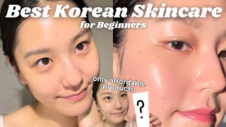 Korean skincare products  simple routine for beginners each skin type [upl. by Bruno]