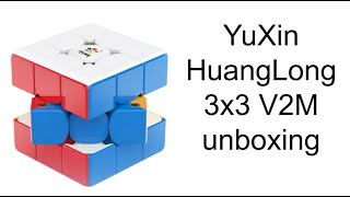 YuXin HuangLong 3x3 V2M unboxing [upl. by Shelah]