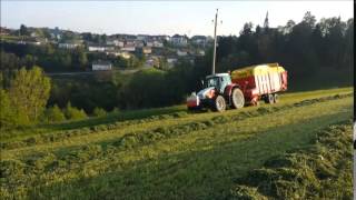 Silieren 2014 mit Steyr Lindner Krone u Pöttinger [upl. by Sug794]