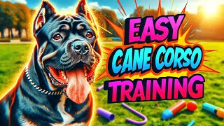 Training a Cane Corso Surprisingly Easy with These Tipsthecanecorsochannel [upl. by Leandre]