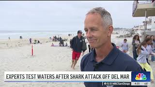 Witness of Del Mar shark attack says victim ‘truly fought for his life  NBC 7 San Diego [upl. by Till]