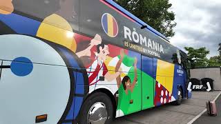 🔥 Autocarul personalizat al României pentru EURO 2024 🚍💪 EURO2024 HaiRomânia [upl. by Aven30]