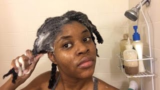 DIY Raw African Black Soap Shampoo w Apple Cider Vinegar Recipe [upl. by Sivatco374]