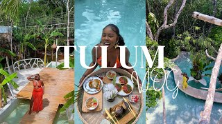 Luxury Tulum travel vlog Hotel Milam street food azulik museum Ilios restaurant yellow nest etc [upl. by Ettevets]