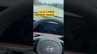 My creta facelift level 2 adas in highway roads adas creta 2024 [upl. by Niatsirk826]