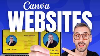 How to Update Your Canva Website  Tutorial for Beginners 2024 [upl. by Egedan]