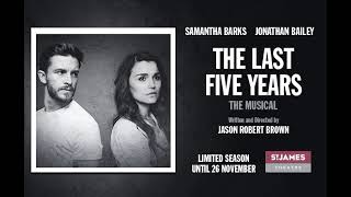 Jonathan Bailey Singing  Moving Too Fast  The Last Five Years First Preview [upl. by Banwell559]