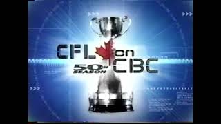 CFL on CBC Playoffs intro amp sponsors 2001 [upl. by Till]