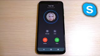 Skype Incoming Call [upl. by Ennadroj]