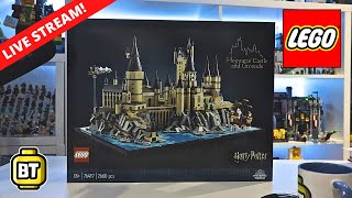 LEGO Harry Potter Hogwarts Castle and grounds 76419 build live [upl. by Mensch101]