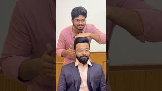 RECEPTION GROOM MAKEOVER CONTACT 9003069771 hairstyle makeup [upl. by Vachel]