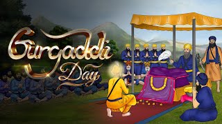 GurGaddi Panth amp Granth  Sikh Animation Story [upl. by Akanke611]