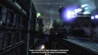 Batman Arkham City  Glide and Dive [upl. by Eyahs]