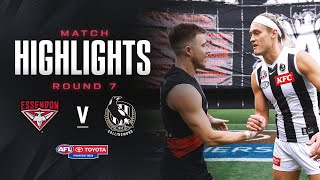 Essendon v Collingwood Highlights  Round 7 2024  AFL [upl. by Behlke]