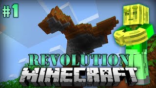 ZEITREISE  Minecraft Revolution 001 DeutschHD [upl. by Yerffeg]