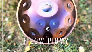 OVO Handpan  F Low Pigmy 12 notes Ember Steel [upl. by Eetnom681]