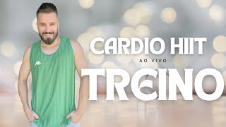 🔴CARDIO HIIT queima gordura ai vivo Carol Borba [upl. by Ekyt]