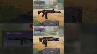 Epic M4 Red Action Vs M4 Dissolver in CODM 💀🔥 shorts callofdutymobile trendingshorts [upl. by Kcirddahc627]