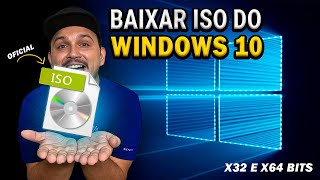 Como Baixar o Windows 10 Original 32 e 64 bits  ISO Oficial [upl. by Iormina]