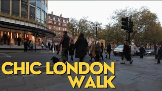 The Best Way to Explore London  4K Walk Sloane Square Chelsea’s Chic Christmas Shopping District [upl. by Timoteo]