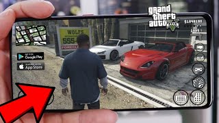 How To Download GTA 5 on Android EASY 100 Working  PLAY GTA V on Android without PC [upl. by Savick]