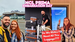 Norwegian Prima Embarkation Day  1st Time Cruising With NCL  Will We Be Impressed [upl. by Rafaelof]