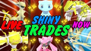 GIVEAWAY Shiny Pokemon Trades  Pokemon Scarlet Violet  sv live distribution [upl. by Ahsaret]