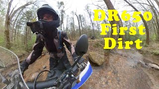 First DIRT Ride On My Inexpensive DR650 Do I Love It [upl. by Acirrej814]