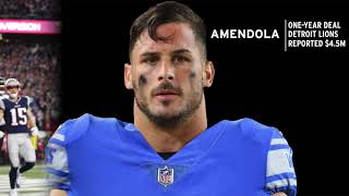 Danny Amendola is headed to Detroit with Matt Patricia [upl. by Ssac943]