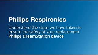 Philips Respironics firstgeneration replacement device information [upl. by Ran]